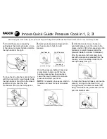 Preview for 2 page of Fagor innova series Quick Manual