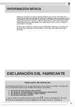 Preview for 5 page of Fagor IO-DWS-1521 Instruction Manual