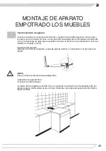 Preview for 41 page of Fagor IO-DWS-1521 Instruction Manual