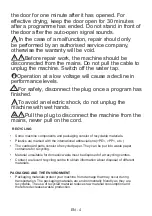 Предварительный просмотр 7 страницы Fagor IO-DWS-3135 Instruction Manual