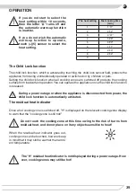 Preview for 39 page of Fagor IO-HOB-0980 Instruction Manual