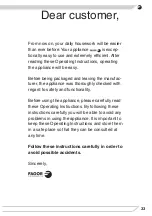 Preview for 33 page of Fagor IO-RFW-0051/6 Instruction Manual