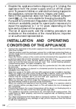 Preview for 36 page of Fagor IO-RFW-0051/6 Instruction Manual