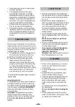 Preview for 9 page of Fagor LC-500 Instructions For Use Manual