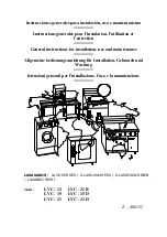 Preview for 1 page of Fagor LVC-12 General Instruction For Installation Use And Maintenance