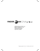 Предварительный просмотр 84 страницы Fagor LVF11A Instruction Manual