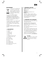 Preview for 7 page of Fagor MH-1600G Instructions For Use Manual