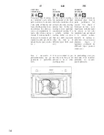 Предварительный просмотр 14 страницы Fagor MIDI45 Installation, Use And Maintenance Manual