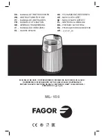 Fagor ML-156 Instructions For Use Manual preview