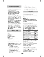 Preview for 39 page of Fagor MO-25 B Instructions For Use Manual