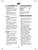 Preview for 46 page of Fagor MO-25 DGB Instructions For Use Manual