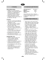 Preview for 78 page of Fagor MO-25 DGB Instructions For Use Manual