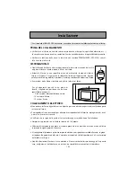 Preview for 109 page of Fagor MW-3245GEA - 03-04 Instruction Manual