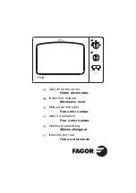 Fagor MW3 175 Instruction Manual preview