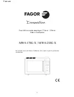 Preview for 34 page of Fagor MW4-17EG X Owner'S Instruction Manual