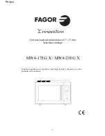 Preview for 57 page of Fagor MW4-17EG X Owner'S Instruction Manual