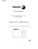 Preview for 92 page of Fagor MW4-17EG X Owner'S Instruction Manual