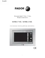 Preview for 3 page of Fagor MWB-17EX Owner'S Instruction Manual