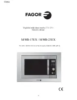 Preview for 100 page of Fagor MWB-17EX Owner'S Instruction Manual