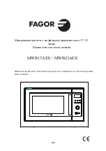 Preview for 111 page of Fagor MWB17AEX Operating Instructions Manual