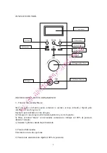 Preview for 10 page of Fagor MWB17X Operating Instructions Manual