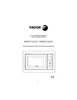 Preview for 1 page of Fagor MWB23AEGX Owner'S Instruction Manual