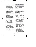 Preview for 10 page of Fagor PL-605 Instructions For Use Manual