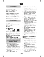 Предварительный просмотр 26 страницы Fagor PP-10 Instructions For Use Manual