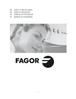 Preview for 1 page of Fagor Range Hood Manual To Installation