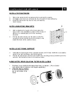 Preview for 7 page of Fagor Range Hood Manual To Installation