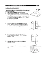 Preview for 21 page of Fagor Range Hood Manual To Installation