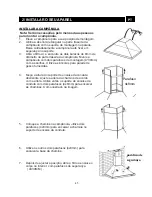 Preview for 45 page of Fagor Range Hood Manual To Installation