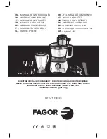 Fagor RT-1000 Instructions For Use Manual preview