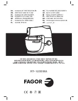 Fagor RT-1255MA Instructions For Use Manual preview