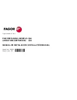 Fagor S2A Installation Manual предпросмотр