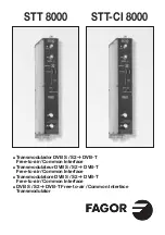 Preview for 1 page of Fagor SCT 8000 Manual