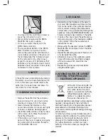 Preview for 12 page of Fagor TK-600 Instructions For Use Manual