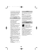 Предварительный просмотр 26 страницы Fagor TTE-750V-TTE-950V Instructions For Use Manual