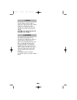 Preview for 6 page of Fagor VCE-306 Instructions For Use Manual