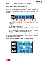 Preview for 6 page of Fagor VISUAL VE 061 Instruction Manual