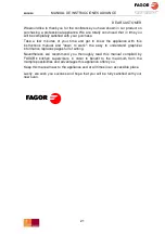 Preview for 21 page of Fagor VISUAL VE 061 Instruction Manual