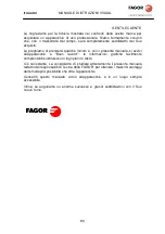 Preview for 90 page of Fagor VISUAL VE 061 Instruction Manual