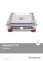 Предварительный просмотр 1 страницы FagronLab FG User Manual