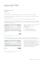 Preview for 19 page of FagronLab PRO User Manual
