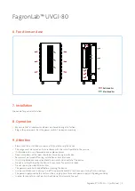 Preview for 5 page of FagronLab UVGI-80 User Manual