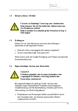 Preview for 9 page of Fahl Nebufirst Operating Instructions Manual