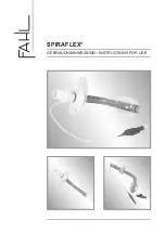 Предварительный просмотр 1 страницы Fahl SPIRAFLEX Instructions For Use Manual