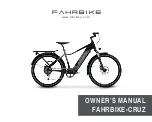 Preview for 1 page of FAHRBIKE CRUZ Owner'S Manual