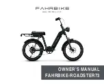 FAHRBIKE ROADSTER73 Owner'S Manual preview