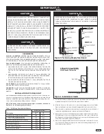 Preview for 2 page of Fahrenheat PLF1000 Installation & Maintenance Instructions Manual